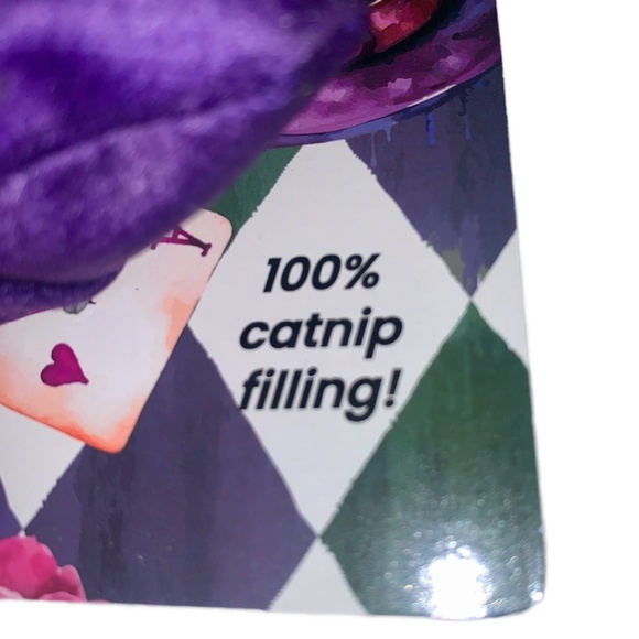 Kitty Cat Meowlice In Wonderland Theme Dangler Catnip Plush New Lot of 4 Toys - Picture 12 of 13